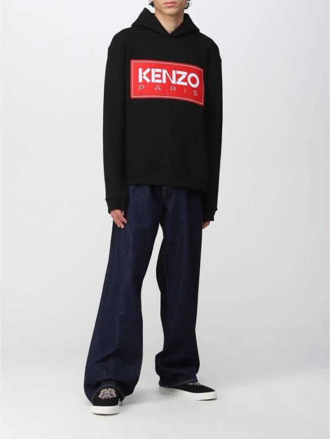 Kenzo Hoodie Zwart Heren