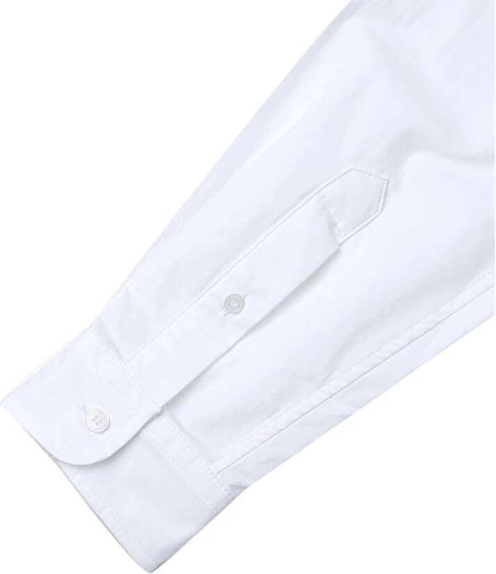Kenzo Iconisch Poplin Overhemd White Heren