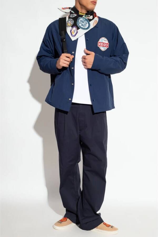 Kenzo Jackets Blauw Heren