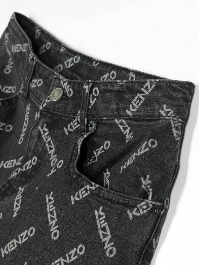 Kenzo Kids Slim-fit jeans Grijs - Foto 3