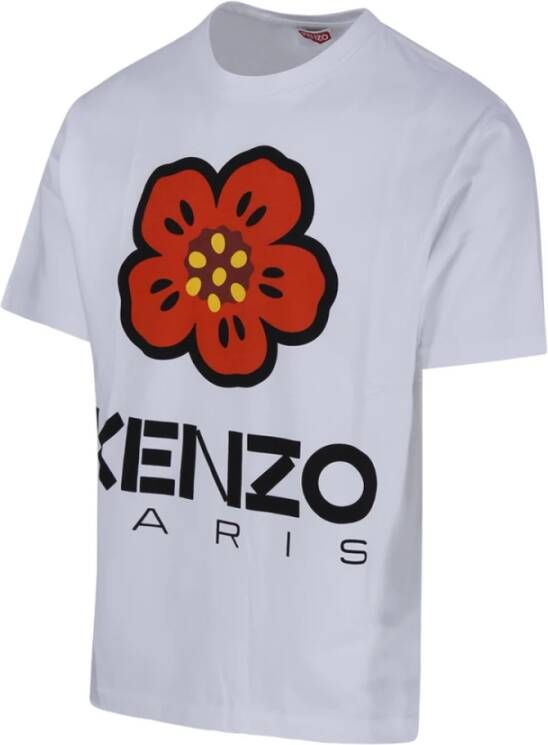 Kenzo Klassiek Boke Flower T-Shirt White Heren