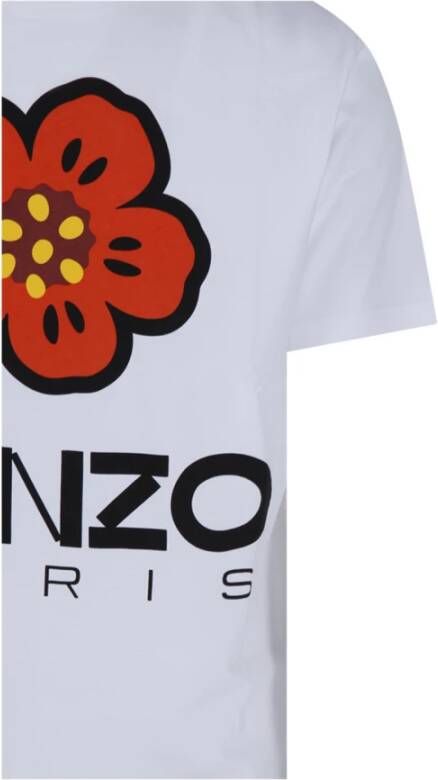 Kenzo Klassiek Boke Flower T-Shirt White Heren