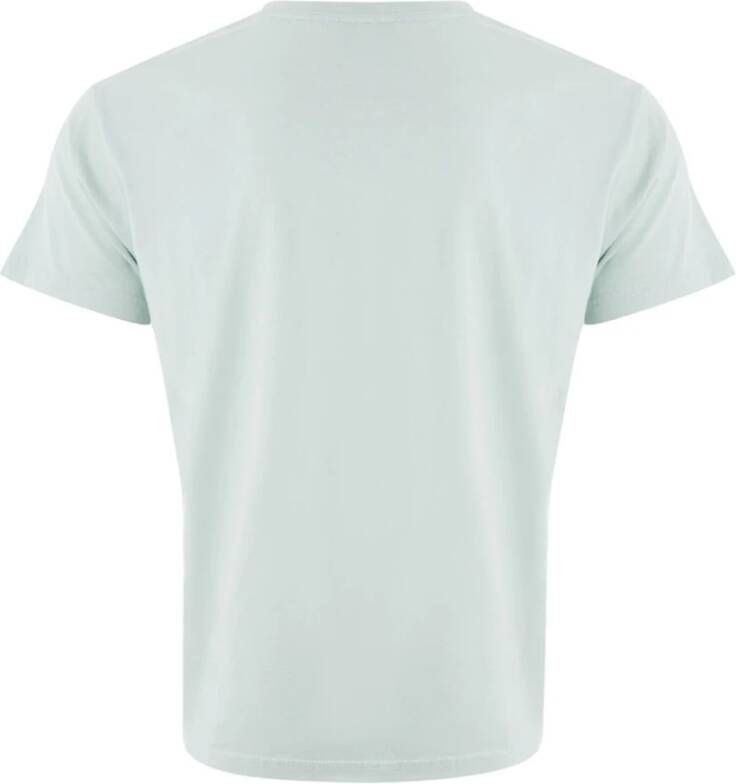Kenzo Lichtgroen katoenen T-shirt met tijgerprint Groen Heren
