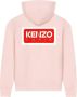 Kenzo Oversized Fleece Trui Roze Heren - Thumbnail 2