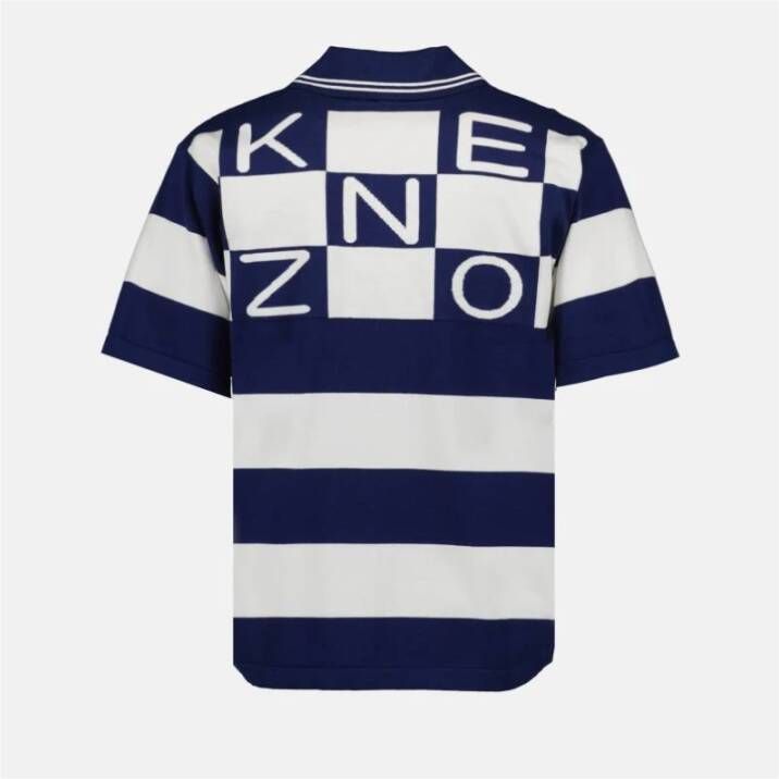 Kenzo Poloshirt Blauw Heren