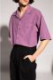 Kenzo Shirt met korte mouwen Paars Heren - Thumbnail 2