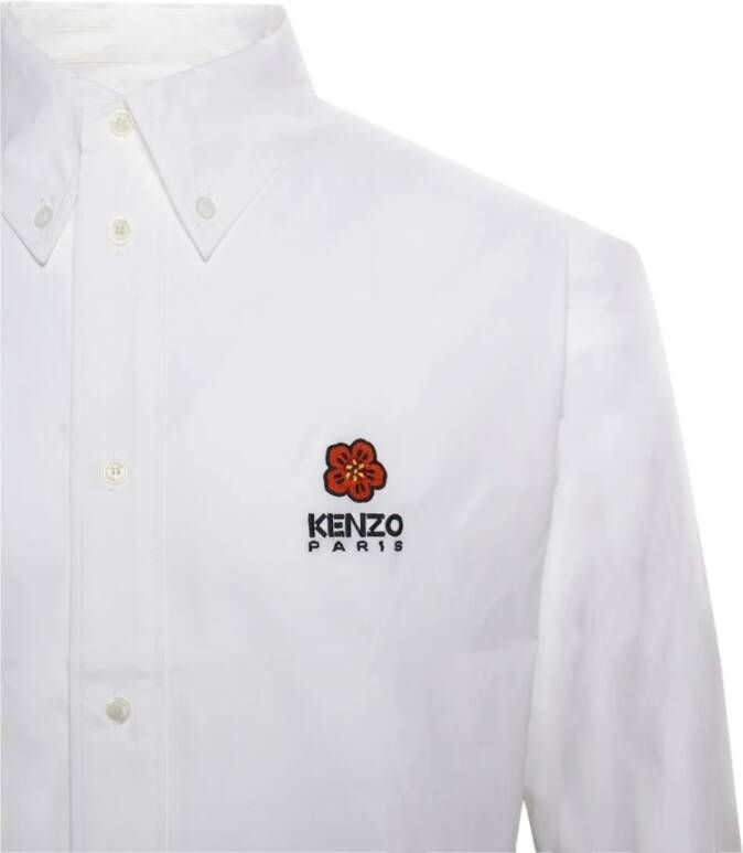 Kenzo Shirts Wit Heren