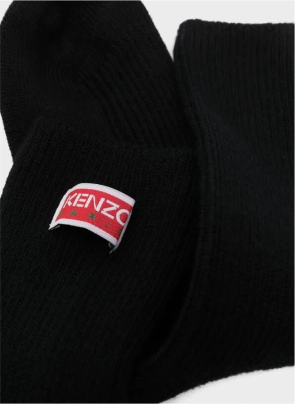 Kenzo Logo Patch Sokken Zwart Heren