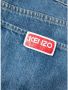 Kenzo Hoge taille straight leg jeans Blauw Dames - Thumbnail 2