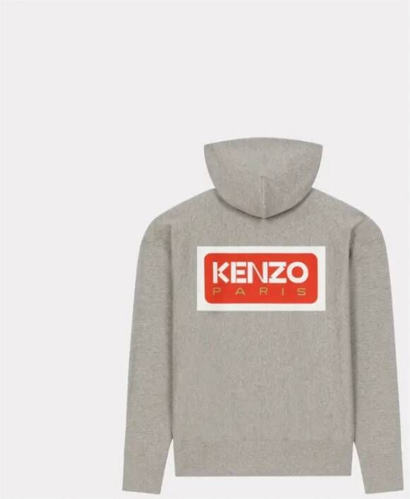 Kenzo Urban Zip-through Sweatshirt Grijs Heren