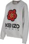 Kenzo Grijze Sweatshirt met Logo-Print en Bloemenmotief Gray Dames - Thumbnail 9