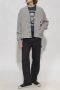 Kenzo Varsity Cardigan met Logo Patches Gray Heren - Thumbnail 2