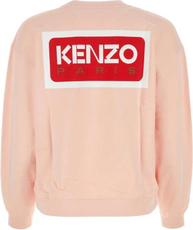 Kenzo Gezellige Pastelroze Boke Flower Sweatshirt Roze Dames