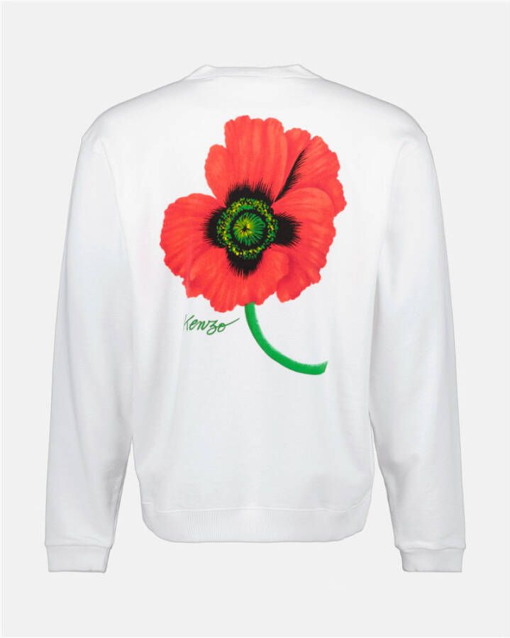 Kenzo Sweatshirt Poppy Taille: S Couleur Presta: Blanc bestseller: 25 Wit Heren