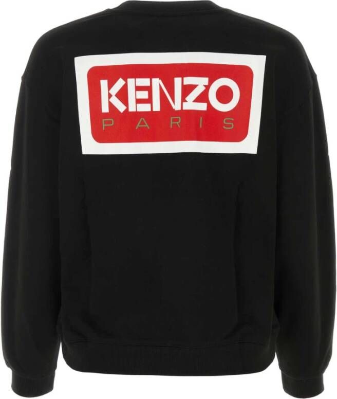 Kenzo Zwarte katoenen sweatshirt Zwart Dames