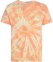 Kenzo Logo-Print Tie-Dye T-Shirt Oranje Dames - Thumbnail 3