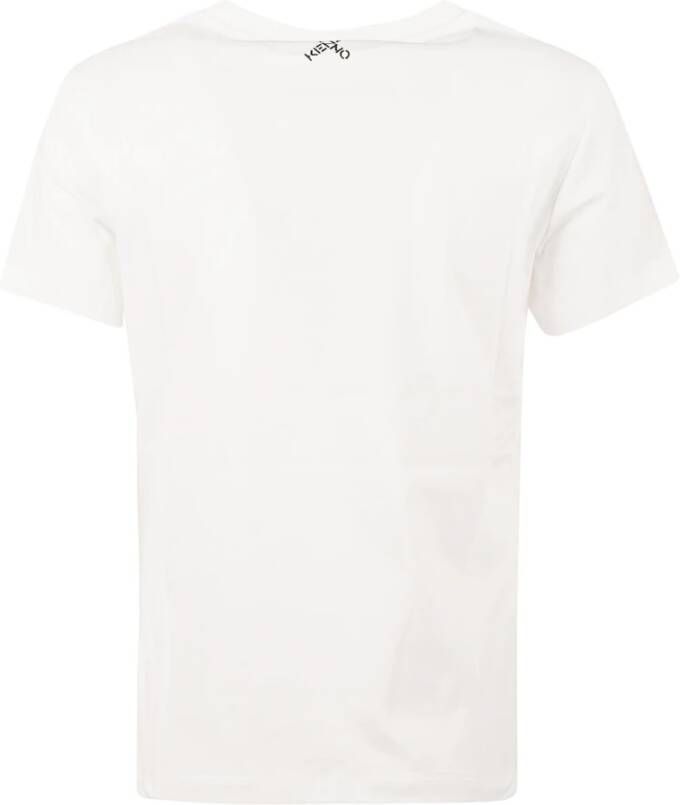 Kenzo Lichte en Natuurlijke Witte Dames T-Shirt Wit Dames