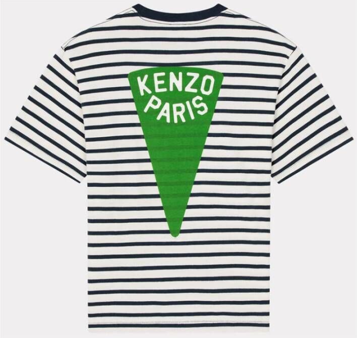 Kenzo Marinara-geïnspireerd Heren T-shirt en Blauwe Polo Blauw Heren