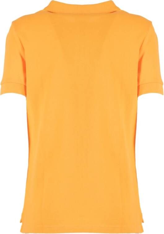 Kenzo Levendig Oranje Crest Polo Shirt Oranje Dames