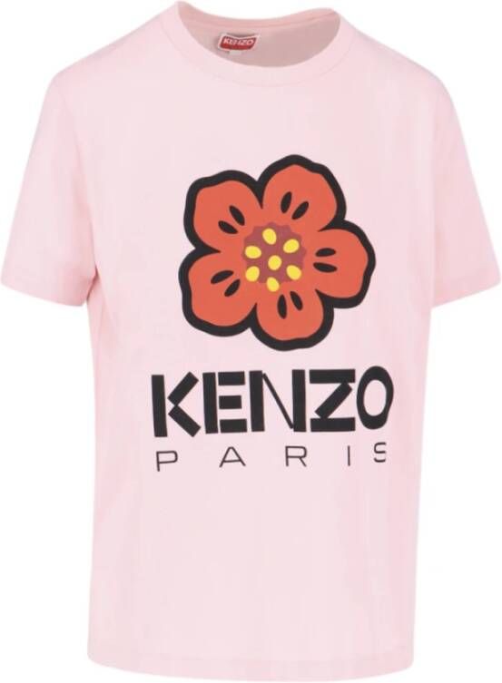 Kenzo Roze stijlvolle en comfortabele T-shirts en Polos Roze Dames