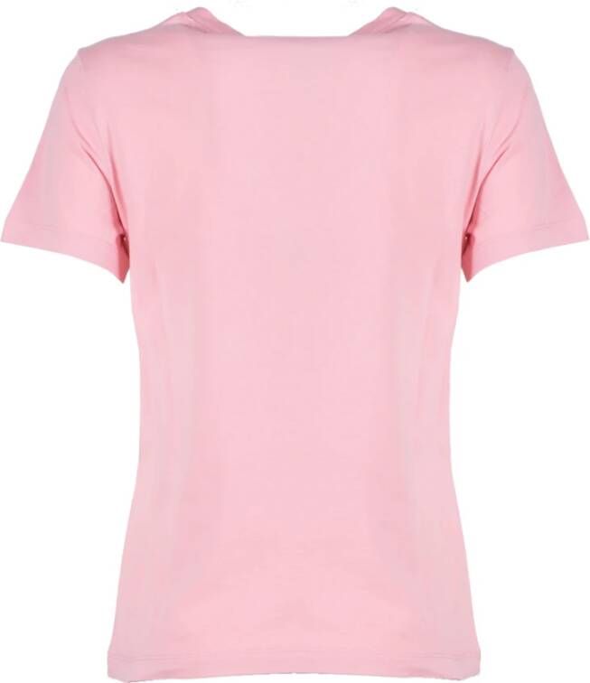 Kenzo Klassiek Crest Logo T-shirt Roze Dames