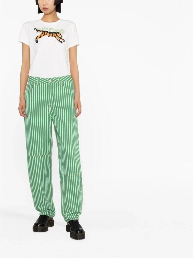 Kenzo Camiseta Stijlvol T-shirt Wit Dames