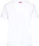 Kenzo Katoenen T-shirt met Grafische Print en Tijgerhoofd Motief White Dames - Thumbnail 3