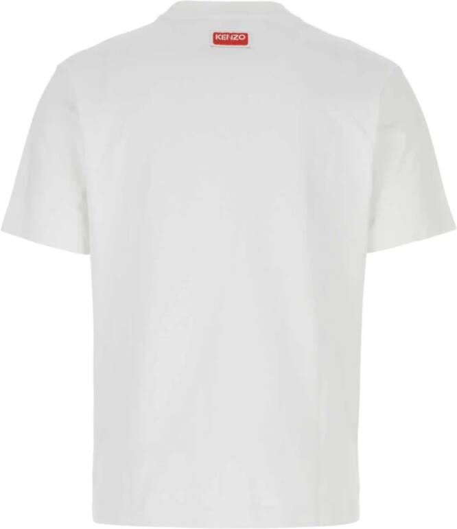 Kenzo Wit T-shirt van katoenvarsity Wit Heren