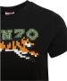Kenzo Zwarte Pixel Classic T-shirts en Polos Black Dames - Thumbnail 5