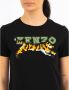 Kenzo Zwarte Pixel Classic T-shirts en Polos Black Dames - Thumbnail 11