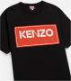 Kenzo Zwart Oversize T-shirt met Print Black Dames - Thumbnail 3