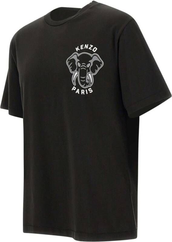 Kenzo Parijse Charme T-shirts en Polos Zwart Heren