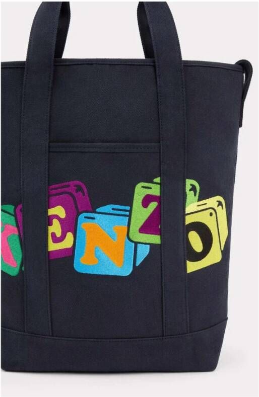 Kenzo Stijlvolle Tote Tas Blauw Dames