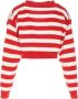 Kenzo Rood Wit Gebreide Truien Red Dames - Thumbnail 2