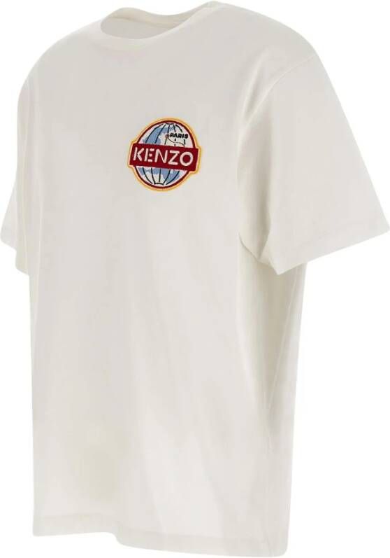 Kenzo Witte T-shirts en Polos van Paris Wit Heren