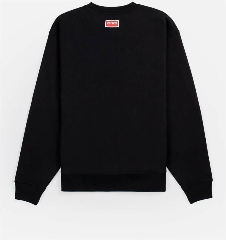Kenzo Zwarte Sweaters met Print Zwart Heren
