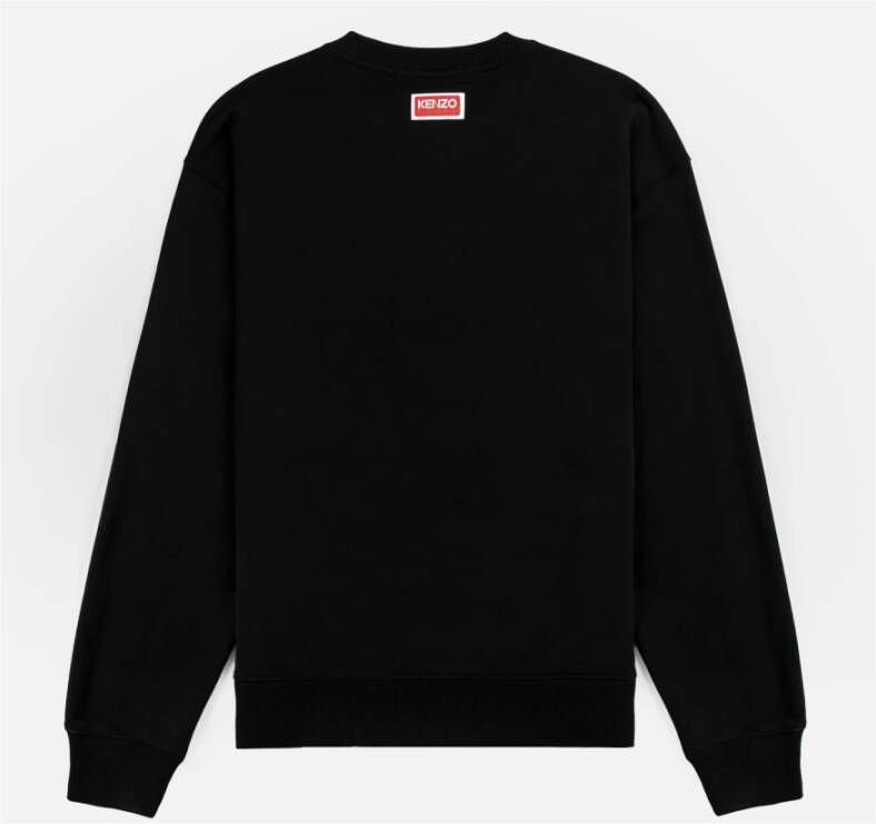 Kenzo Zwarte Sweaters met Print Zwart Heren