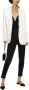 Khaite Bijgesneden broek met hoge taille Zwart Dames - Thumbnail 2