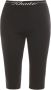 Khaite Geribbelde Logo Leggings Gemaakt in Italië Zwart Dames - Thumbnail 2
