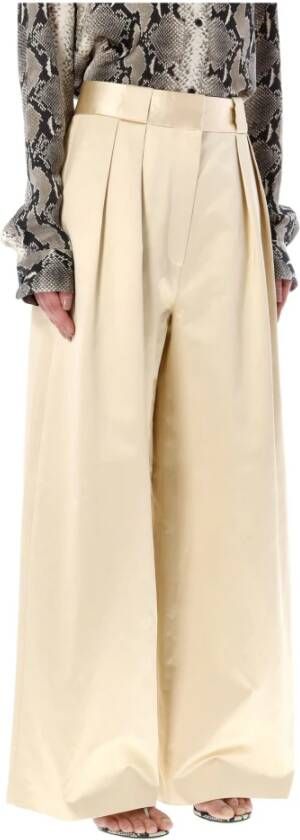 Khaite Trousers Beige Dames