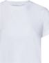 Khaite Witte Geribbelde Crewneck T-shirt White Dames - Thumbnail 2