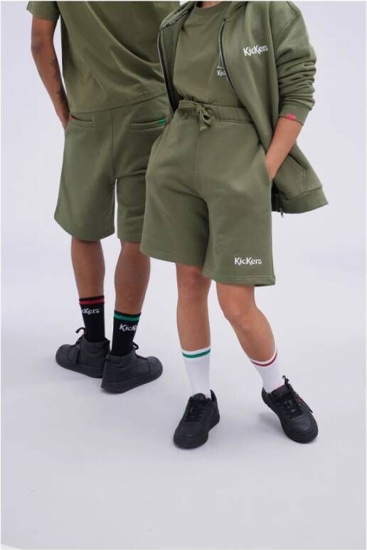 Kickers Fleece Shorts Groen Unisex