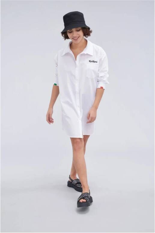 Kickers Kick Dress Wit Dames