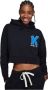 Kickers Stijlvolle Lifestyle Hoodie Sweatshirt Black - Thumbnail 2