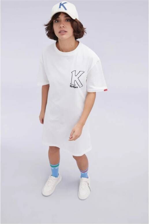 Kickers T-shirt Dress Beige Unisex