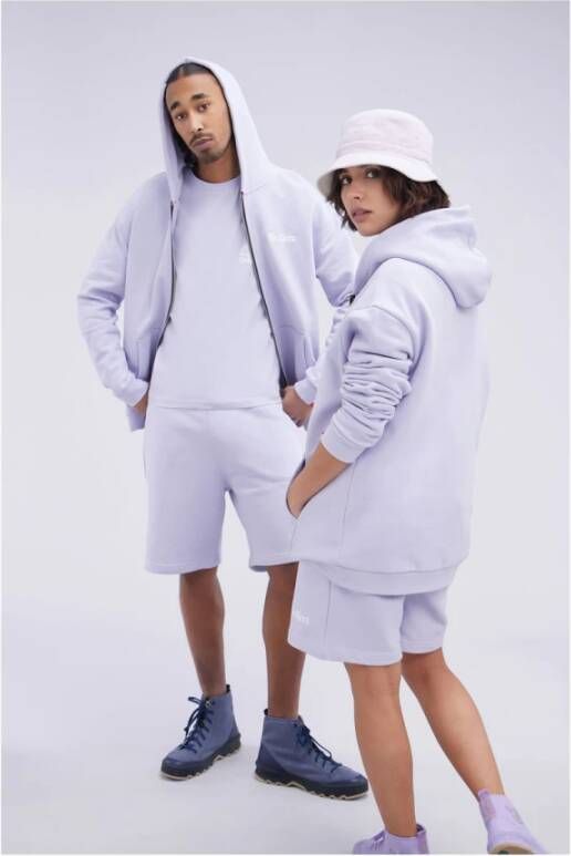 Kickers Zip Up Hoodie Paars Unisex