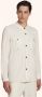 Kiton Cashmere Overhemd Jas White Heren - Thumbnail 2