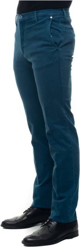 Kiton Slim-Fit Denim Jeans Blauw Heren