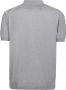 Kiton Polo T-shirt met rits Grijs Heren - Thumbnail 2