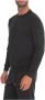 Kiton Gewassen Ronde-Hals Pullover Zwart Heren - Thumbnail 2